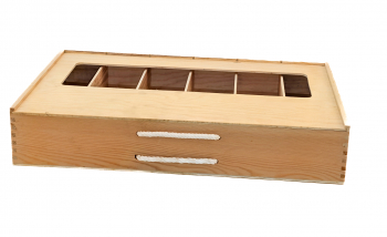 3086 Kiste für 6 Flaschen, 52 x 34,5 x 9 cm